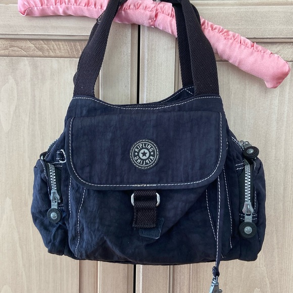 Kipling Handbags - Kipling black satchel handbag purse